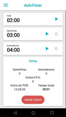 AclsTimer android App screenshot 1